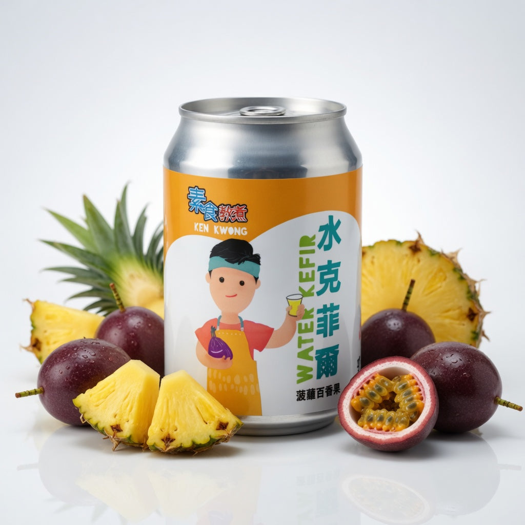 Ken Kwong Water Kefir – 8 Bottle Pack (250ml × 8)